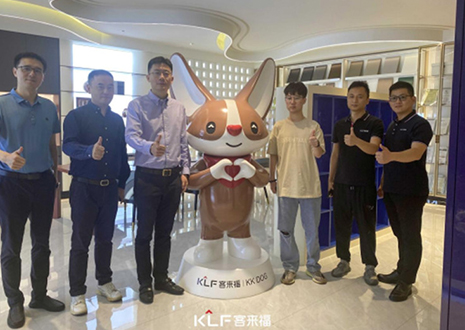 熱烈歡迎中國建博會領(lǐng)導(dǎo)一行蒞臨客來福智能科技股份有限公司參觀指導(dǎo)！