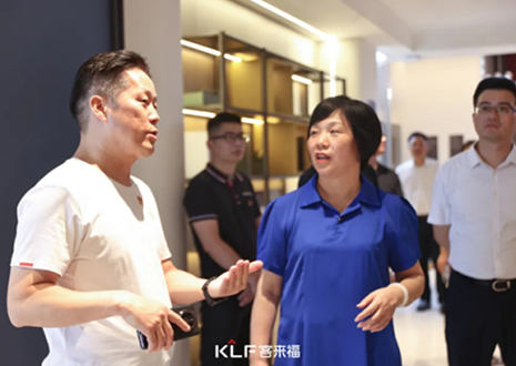 熱烈歡迎南昌市新建區(qū)政協(xié)領(lǐng)導一行蒞臨客來福參觀指導！